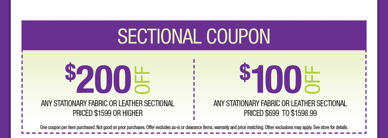 Sectional-coupon