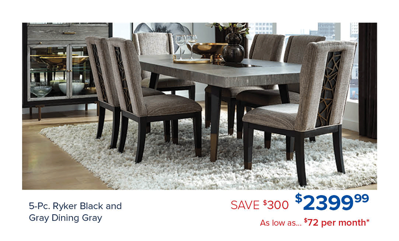 Ryker-Black-Gray-Dining-Set