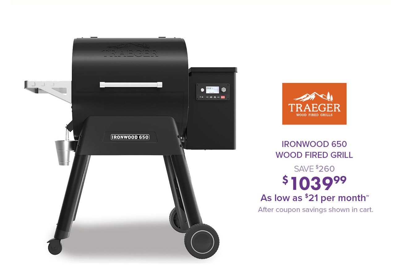 Traeger-Ironwood-650-wood-fired-grill