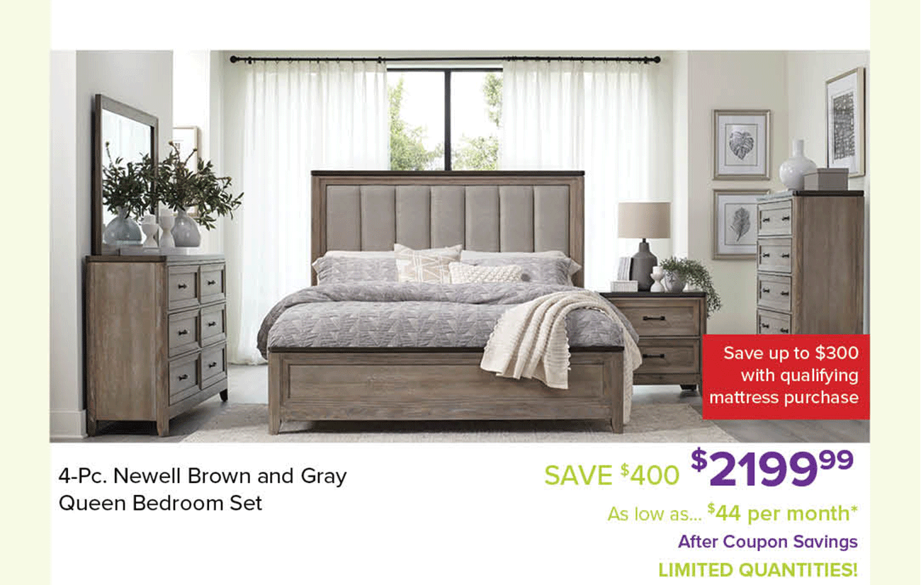 Newell-Brown-Gray-Bedroom-Set