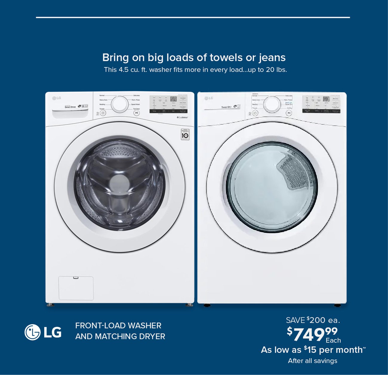 LG-Front-load-washer-dryer