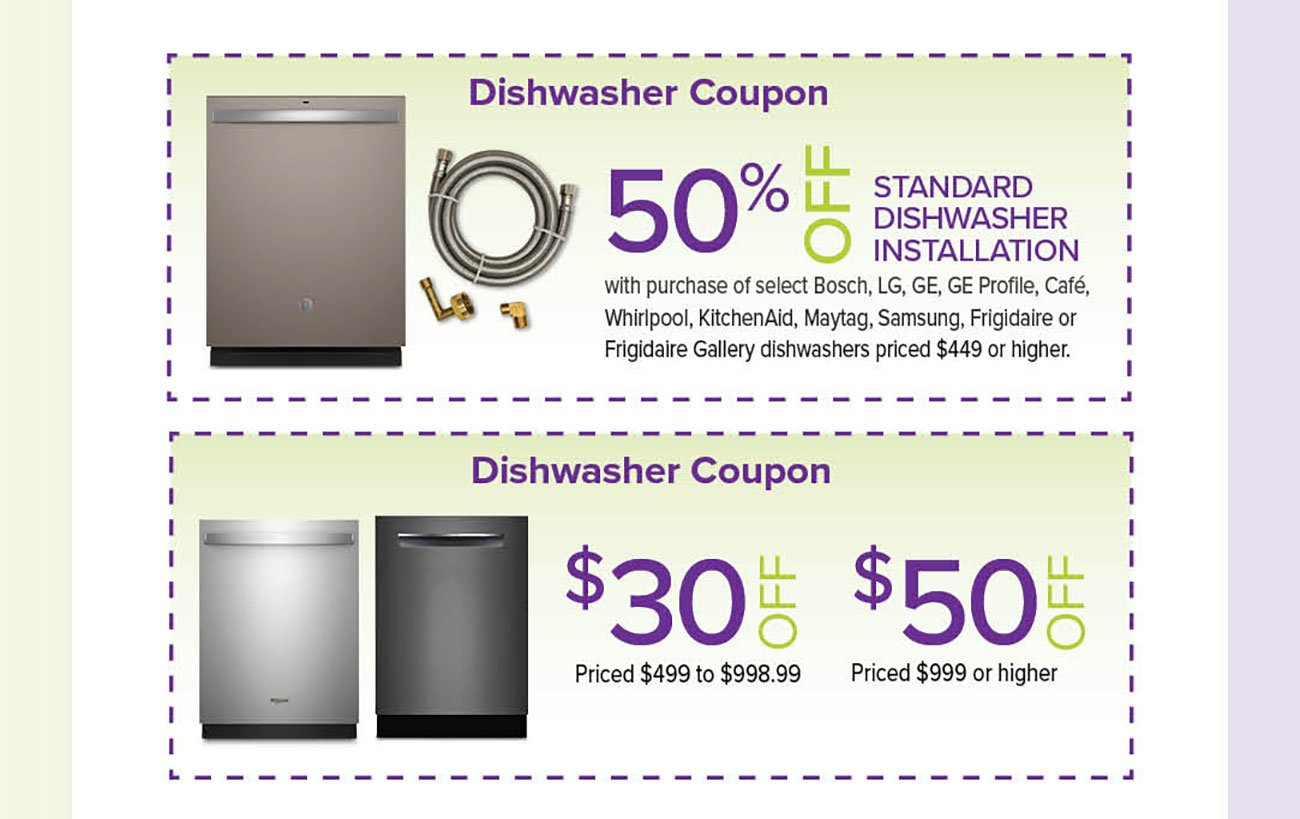 Dishwasher-Coupons