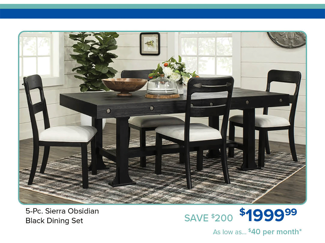 Sierra-Obsidian-Black-Dining-Set