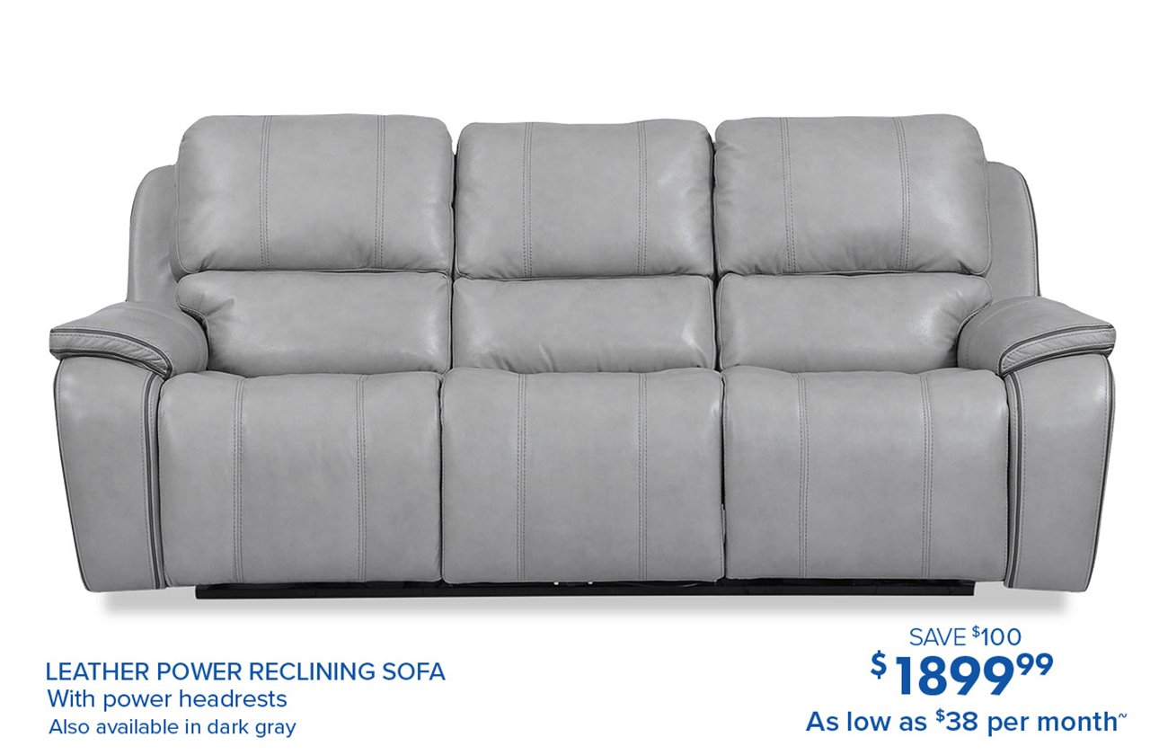 Leather-power-reclining-sofa