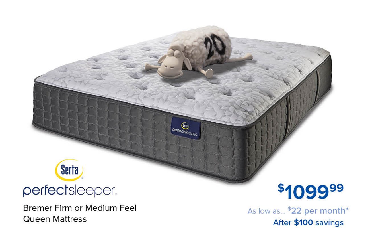 Serta-Bremer-Queen-Mattress