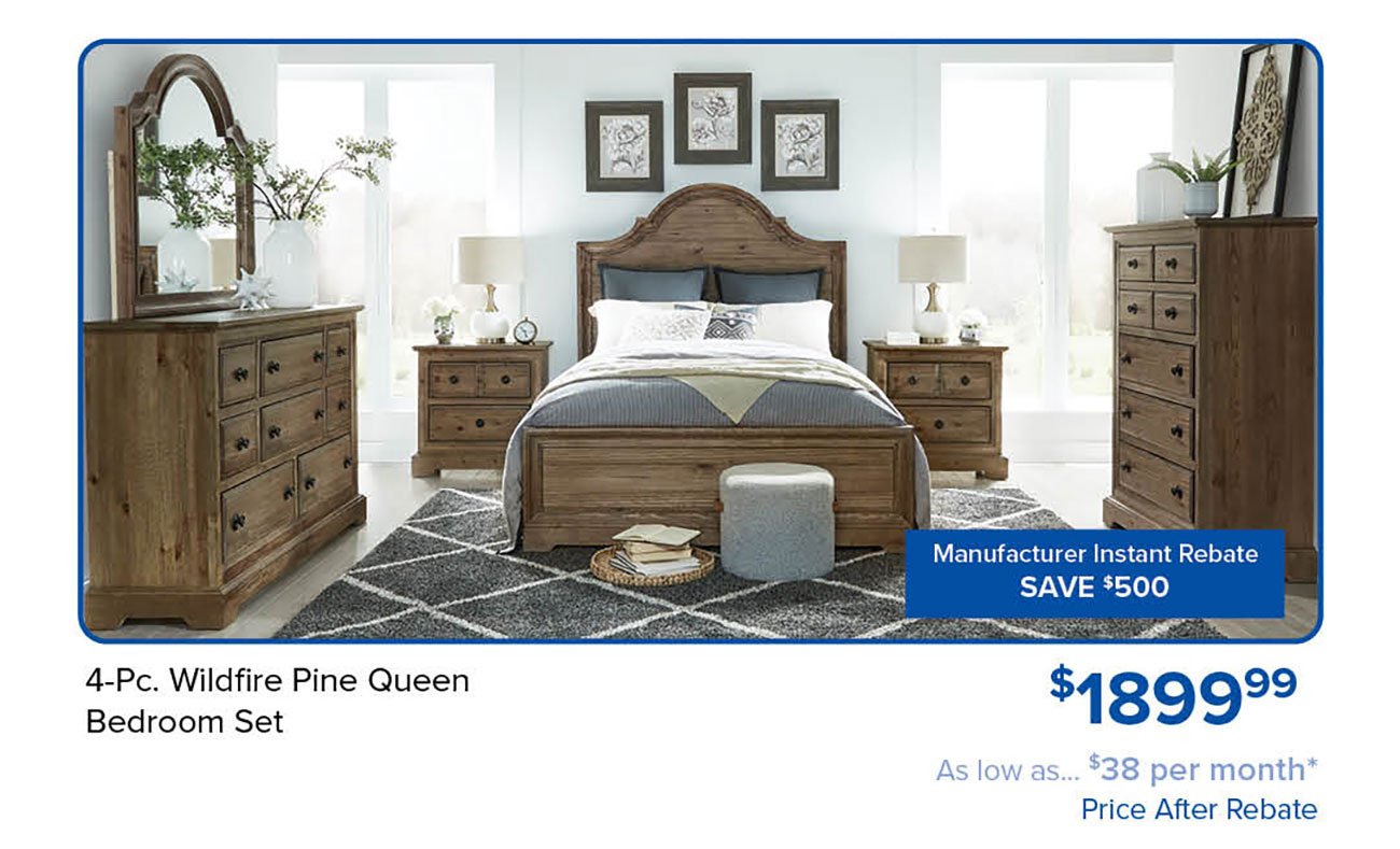 Wildfire-Pine-Queen-Bedroom-Set