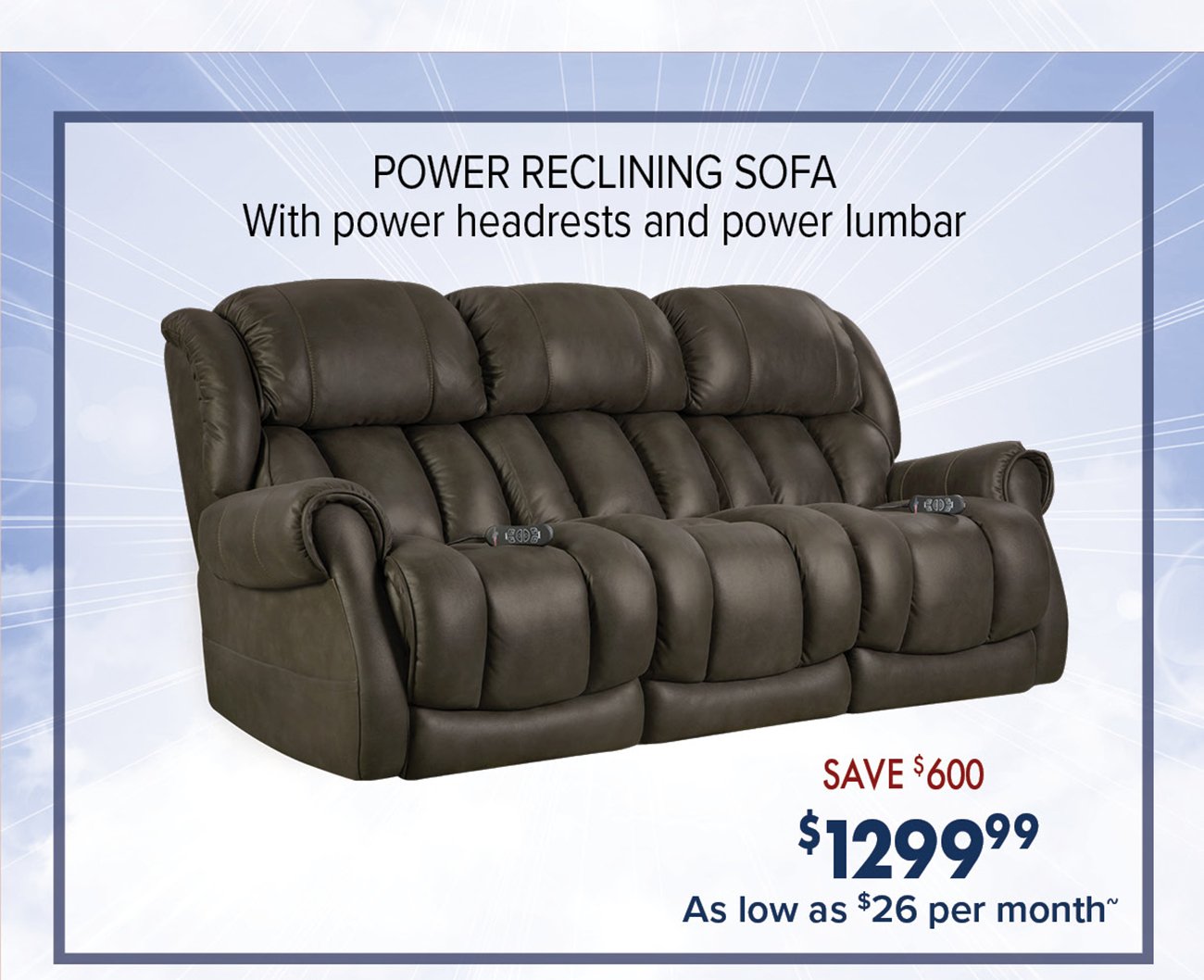 Power-reclining-sofa