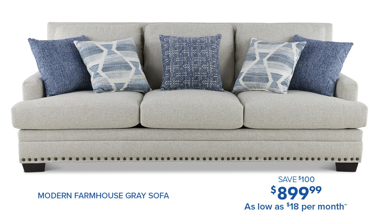 Modern-farmhouse-gray-sofa