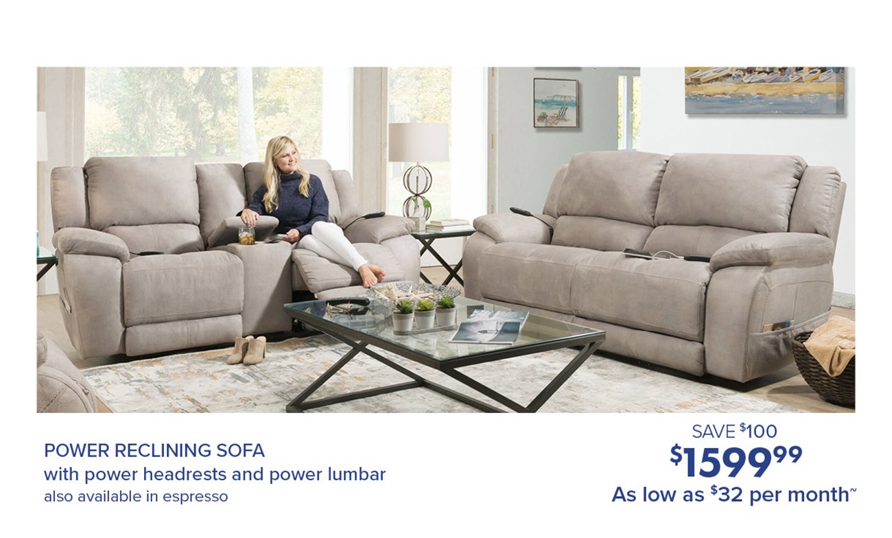 Beige-power-reclining-sofa