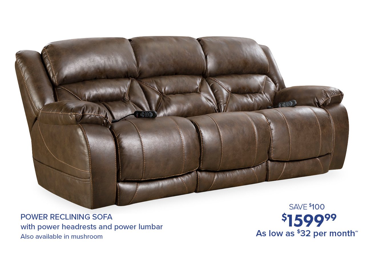 Power-reclining-sofa