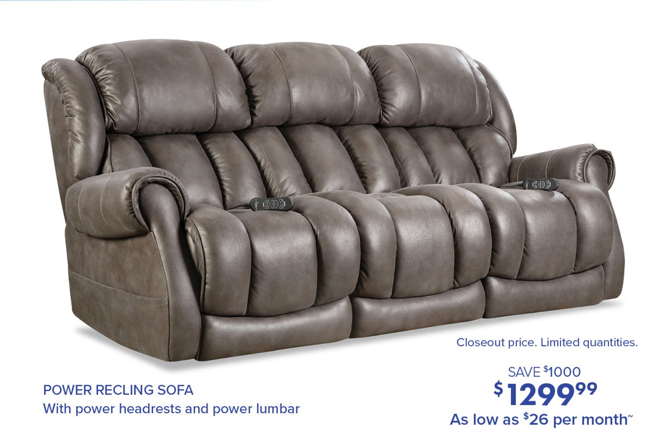 Power-reclining-sofa