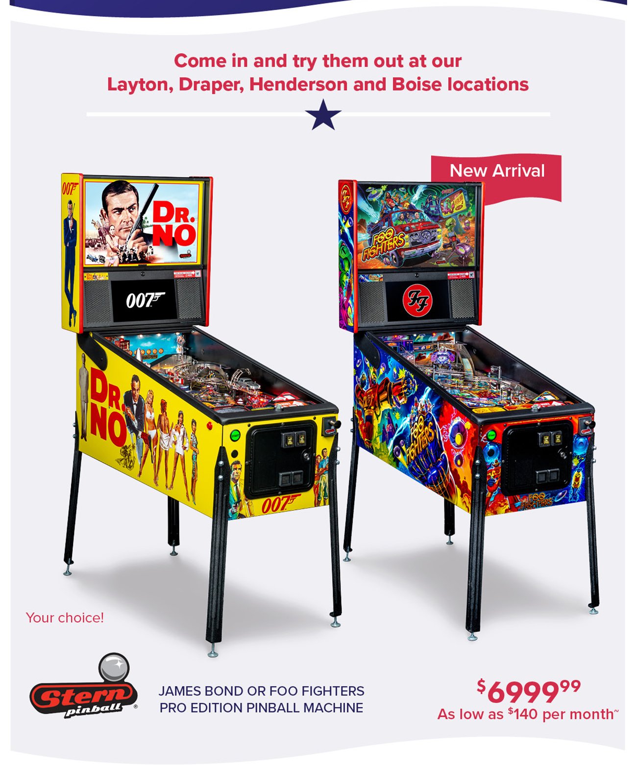 Stern-Pinball-James-Bond-Foo-Fighters-Editions