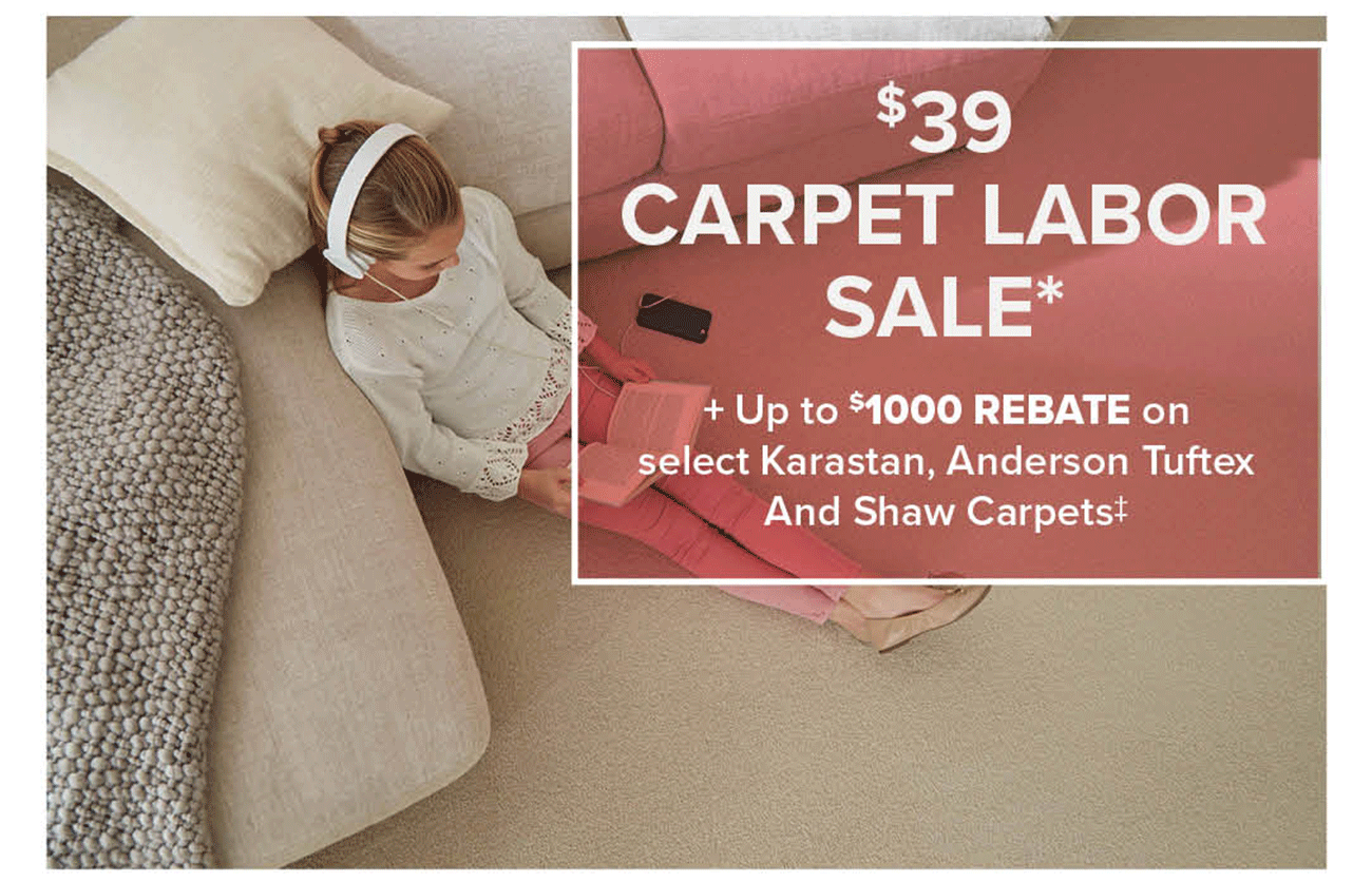 Carpet Labor Sale