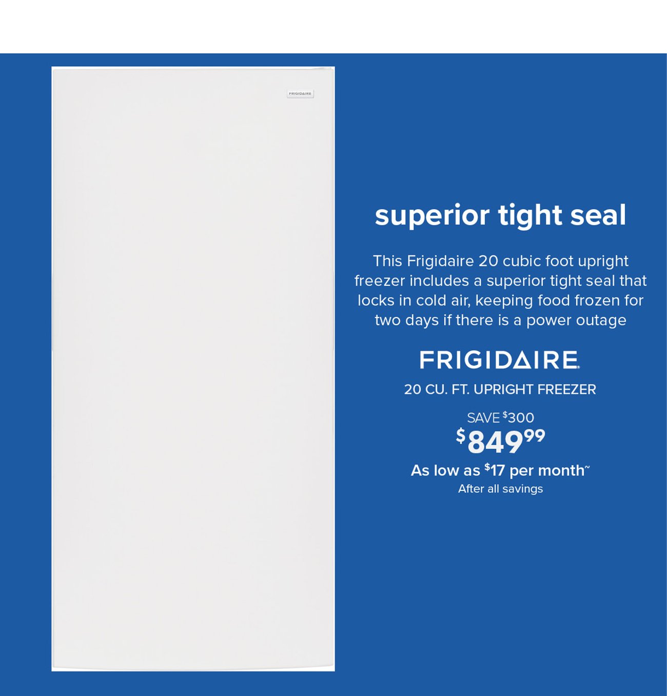 Frigidaire-Freezer