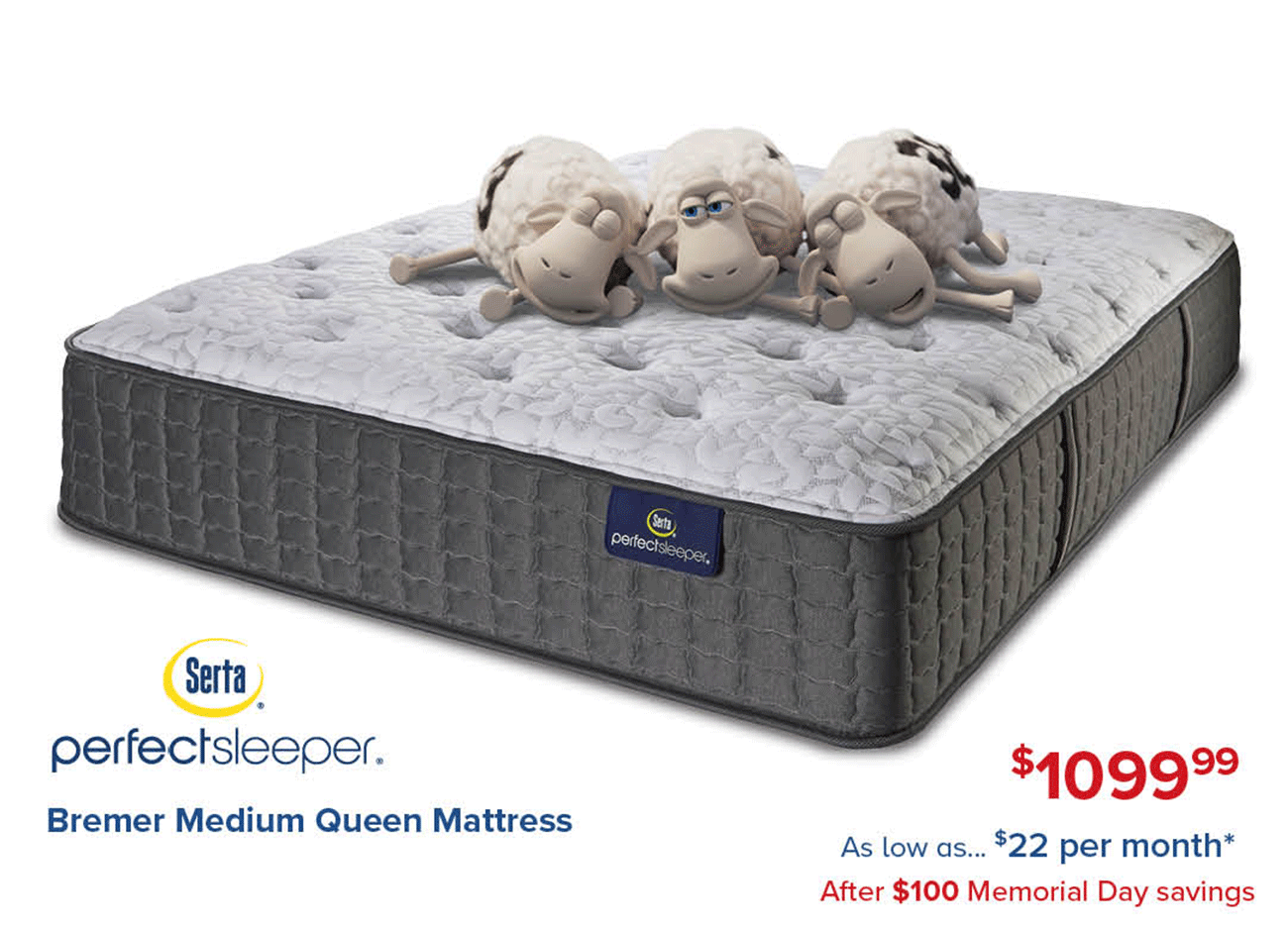 Serta-Bremer-Medium-Queen-Mattress