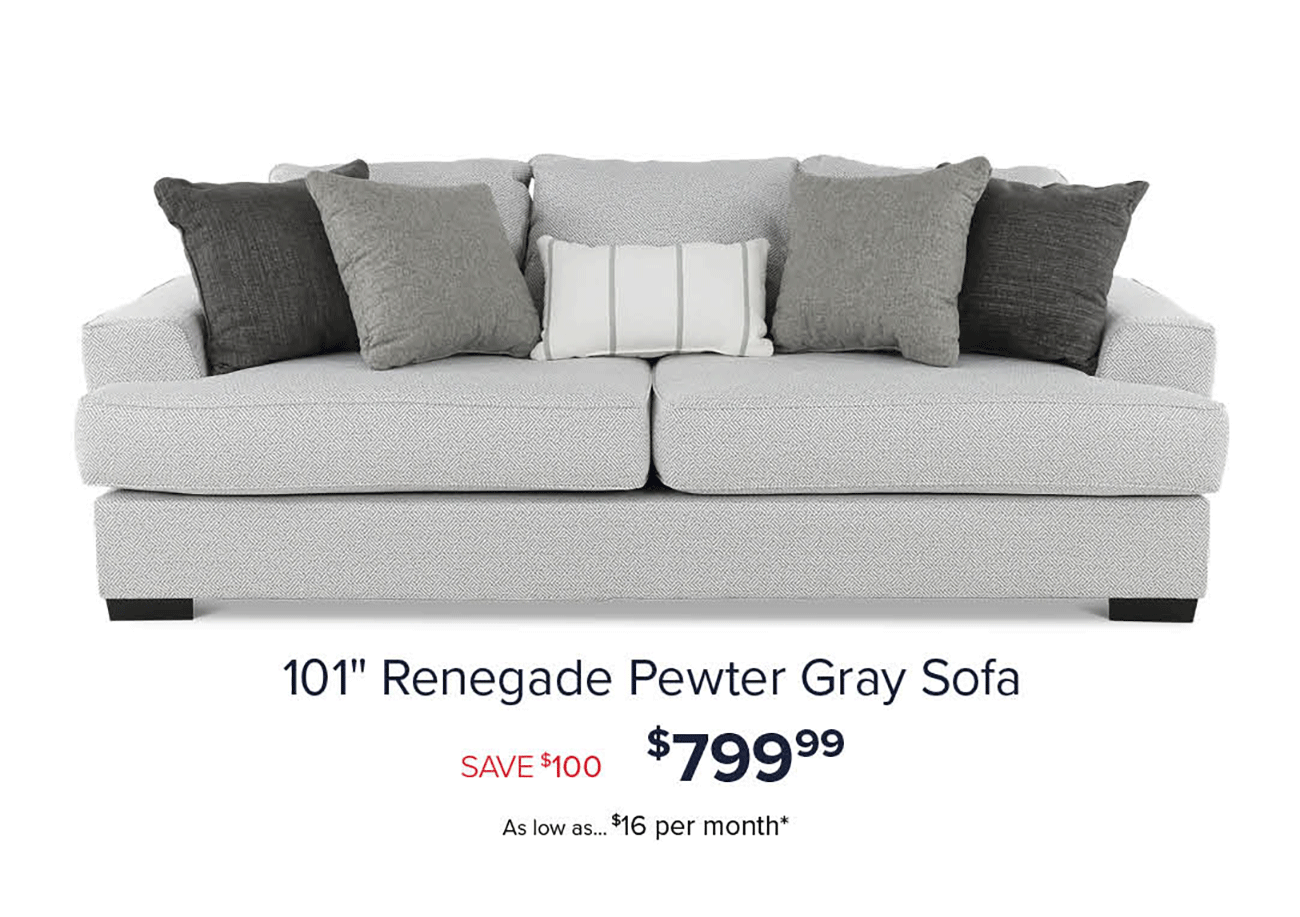 Renegade-Pewter-Gray-Sofa