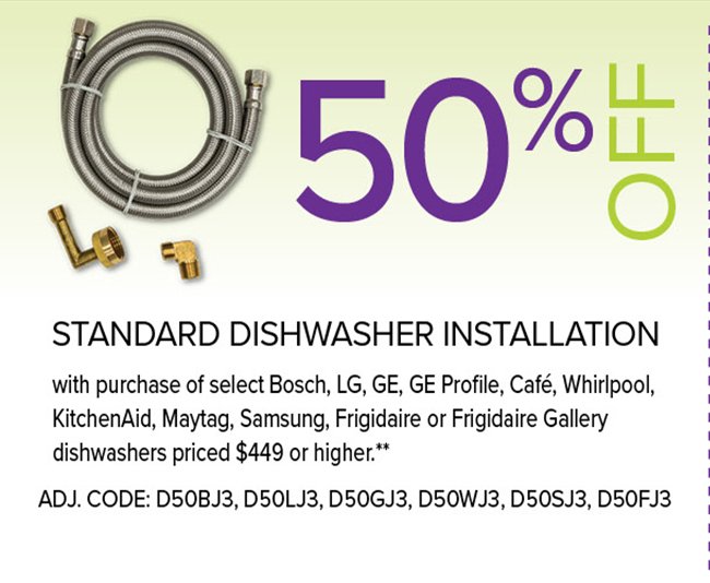 Dishwasher-installation