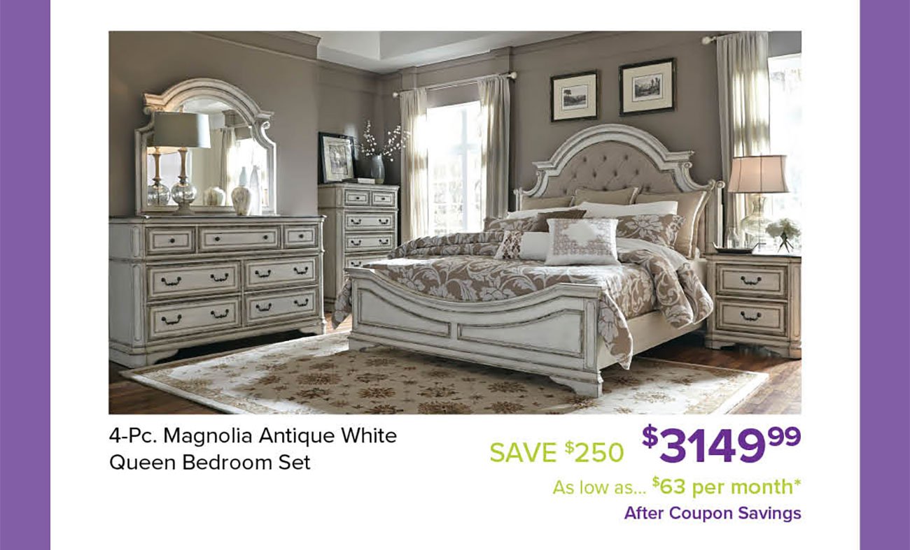 Magnolia-Antique-White-Queen-Bedroom-Set