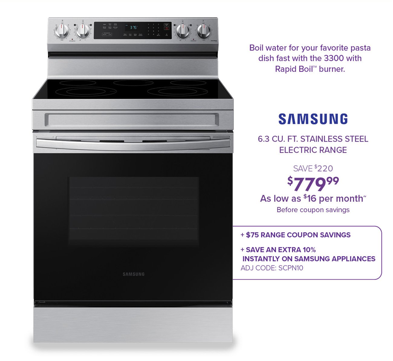 Samsung-Electric-Range