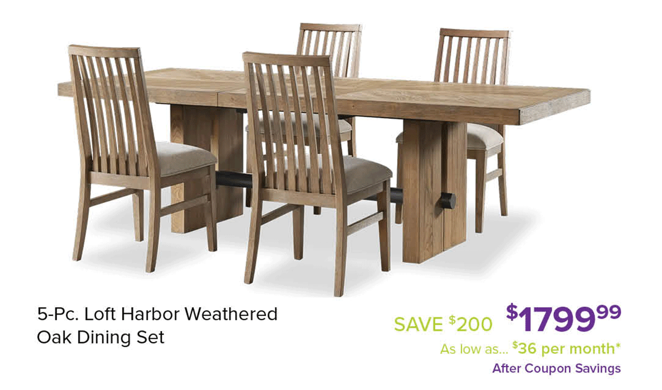 Loft-Harbor-Weathered-Oak-Dining-Set