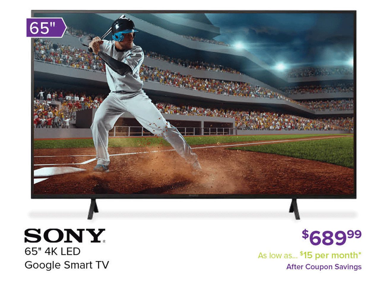 Sony-65-4K-LED-Google-Smart-TV