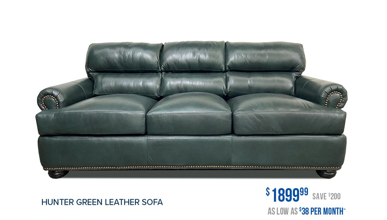 Hunter-green-leather-sofa