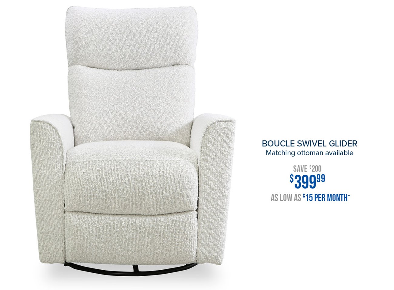 Boucle-swivel-glider