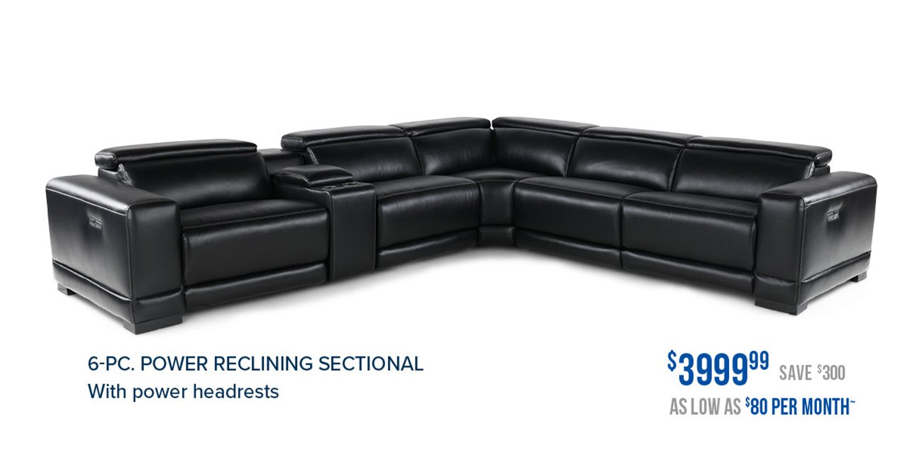 Power-reclining-sectional