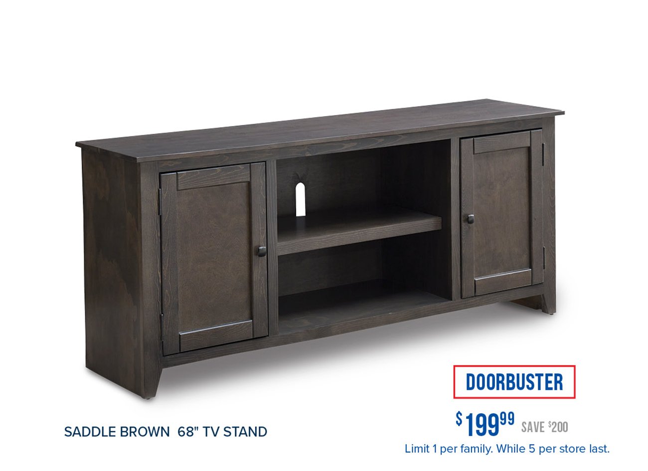 Saddle-brown-TV-stand