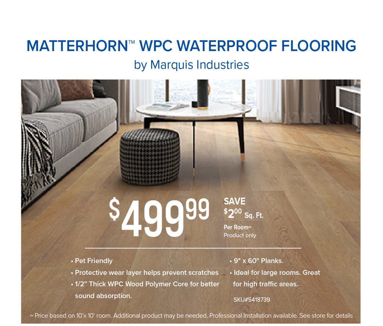 Waterproof-flooring