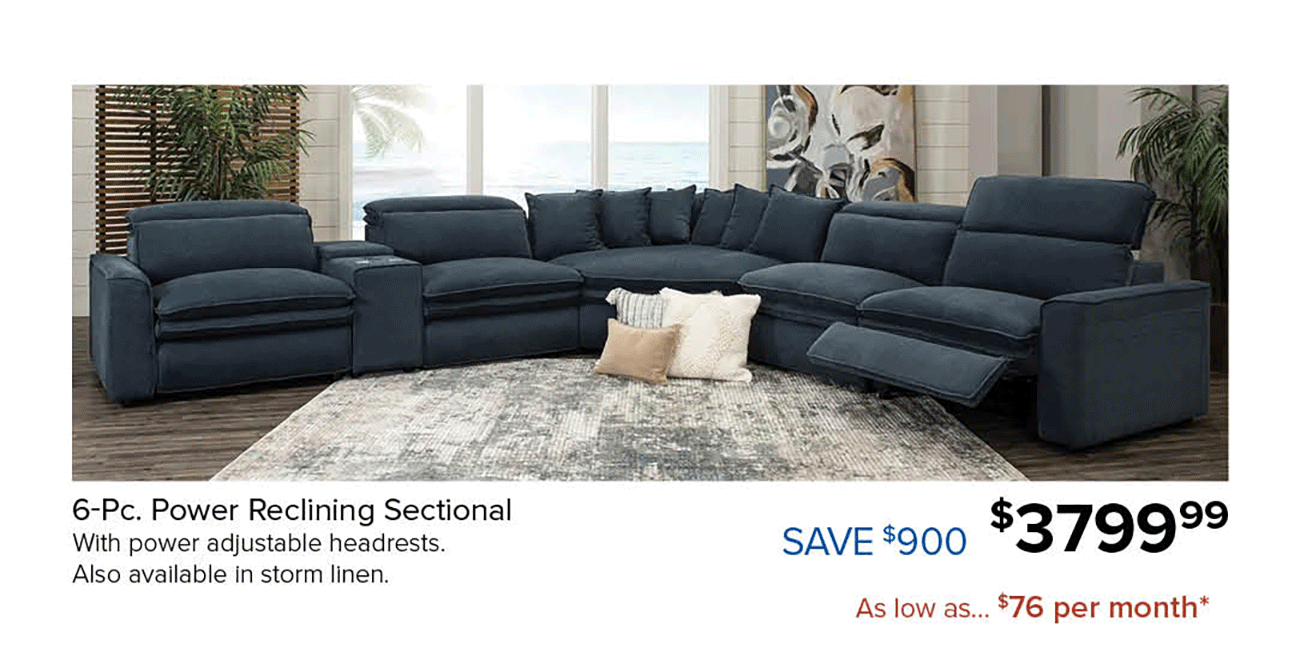 Power-Reclining-Blue-Sectional