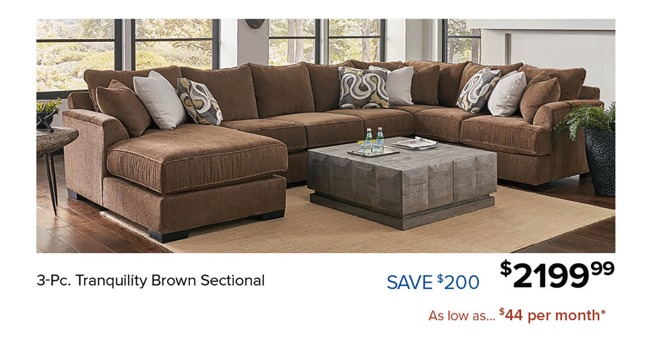 Tranquility-Brown-Sectional