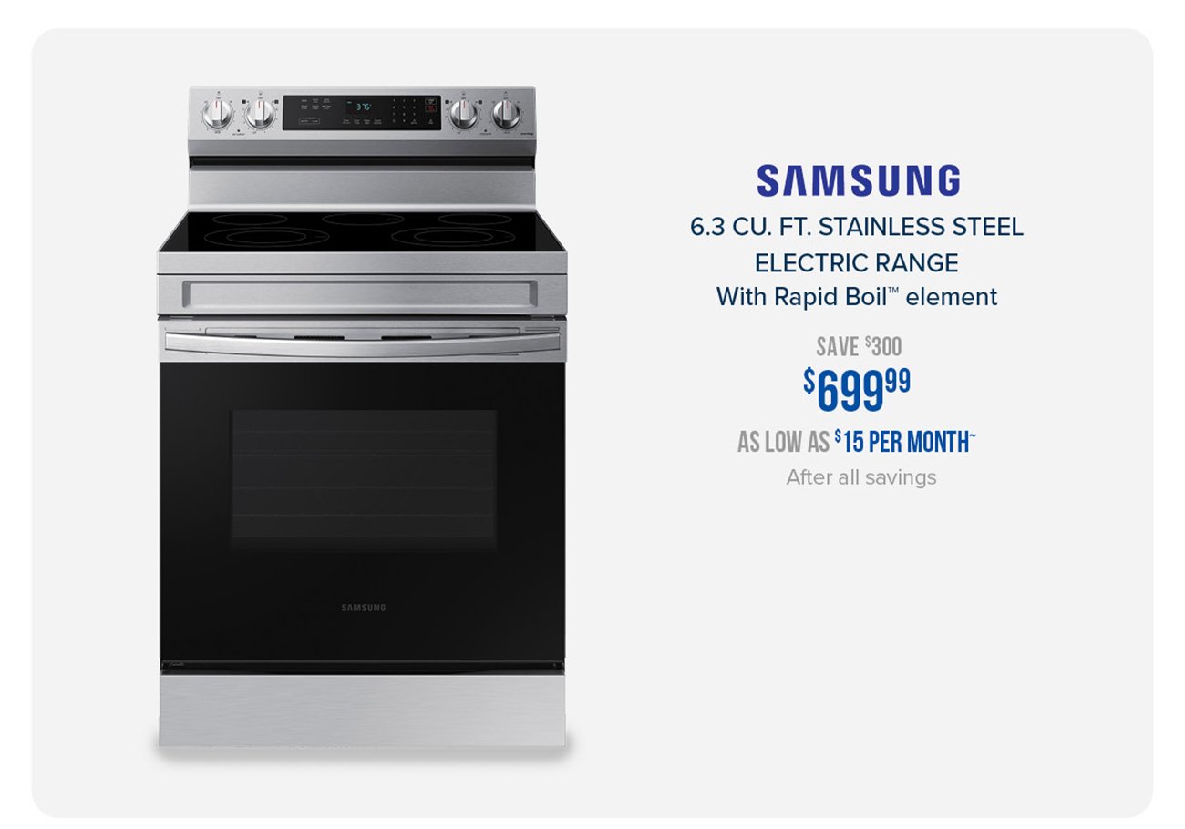 Samsung-electric-range