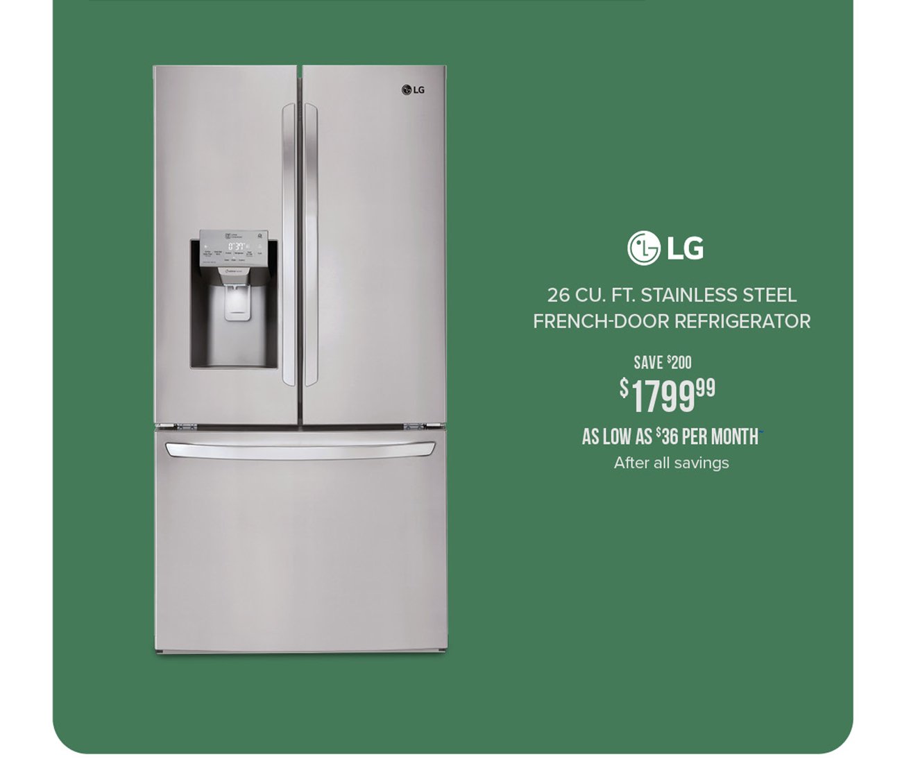 LG-Stainless-steel-refrigerator