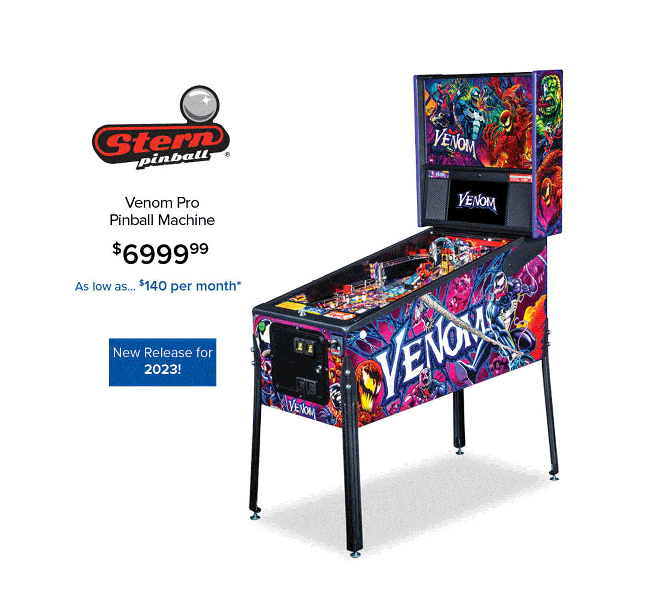 Stern-Venom-Pinball-Machine