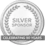 silver sponsor badge