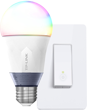 Smart lightbulbs and light switches