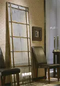 Antique Bronze Leaner Mirror