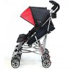 Double Scarlet Red/Black Side-by-Side Umbrella Stroller - Cloud -3