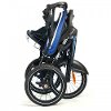 Sprint Pro Blue/Black Jogging Stroller-3