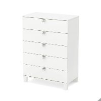 9002035 White 5-Drawer Chest - Karma