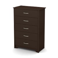 9006035 Brown 5-Drawer Chest - Fusion