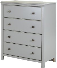 9020034 Soft Gray 4-Drawer Chest - Cotton Candy-2