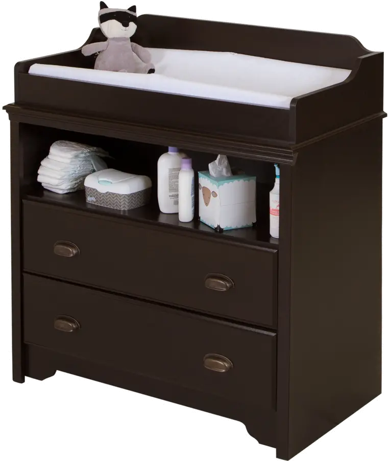 9024331 Espresso Changing Table - Fundy Tide -1