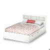 9002D1 White Full Size Mates Bed (54 Inch) - Karma