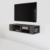 9042675 Gray Maple Wall Mounted Media Console (48 Inch) - City Life