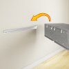 9042675 Gray Maple Wall Mounted Media Console (48 Inch) - City Life -2