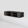9042675 Gray Maple Wall Mounted Media Console (48 Inch) - City Life -3