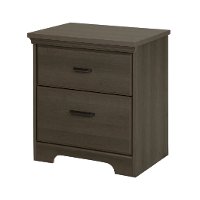 9041060 Gray Maple 2-Drawer Nightstand - Versa -3