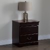 9033060 Dark Mahogany 2-Drawer Nightstand - Vintage -3